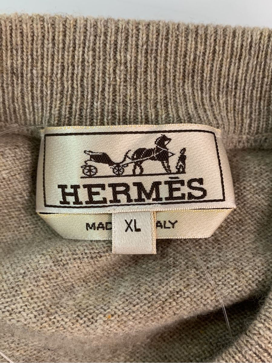 美品☆HERMES☆カシミヤ☆フェアアイル☆チュニック☆ニット HERMES