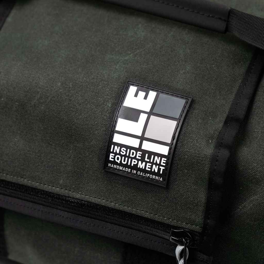 ILE* porteur rack bag (waxed/forest) - BLUE LUG ONLINE STORE