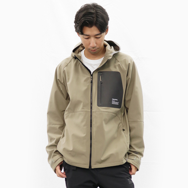 ダイワ DJ-9323 ウィンドブロックフリースジャケット(2XL グレージュ