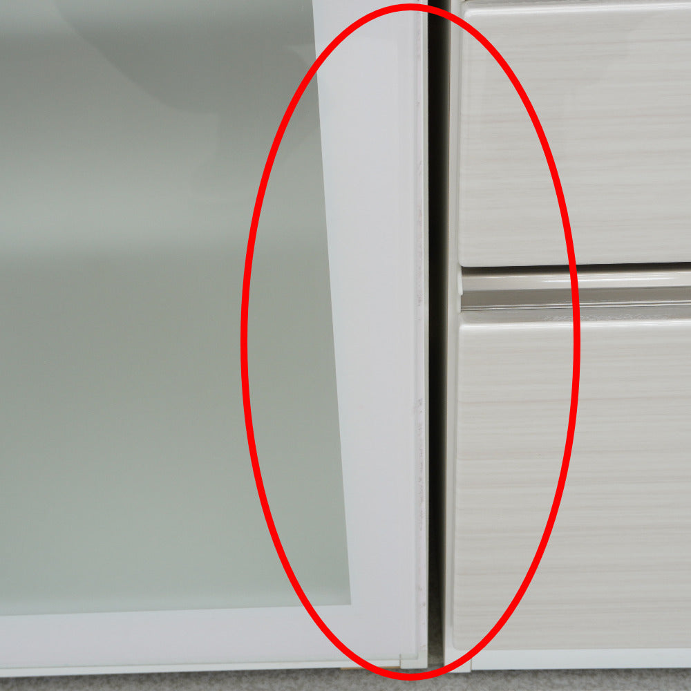 NITORI (ニトリ) 家具 キッチンカウンター レンジボード 食器棚 ガラス