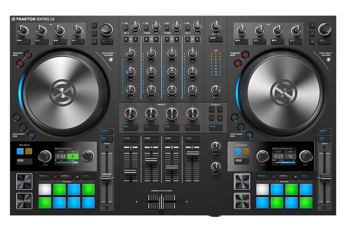 Traktor Kontrol S4 MK3 + Free Chroma Caps – DJ TechTools
