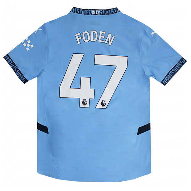 マンチェスターシティ 24-25 ホーム 半袖オーセンティックユニフォーム