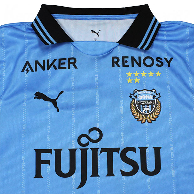 川崎フロンターレ 2025 ホーム 半袖レプリカユニフォーム 20.山田新