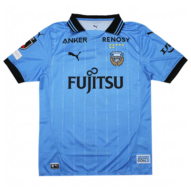 川崎フロンターレ 2025 ホーム 半袖レプリカユニフォーム 9.エリソン