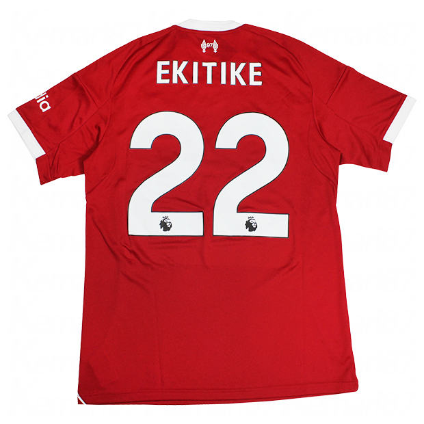 リバプール 25-26 ホーム 半袖レプリカユニフォーム 22.ヒューゴ