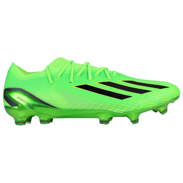 エックス スピードポータル.1 FG ソーラーグリーン×コアブラック