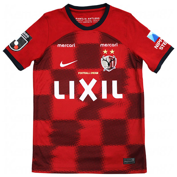 ジュニア 鹿島アントラーズ 2024 ホーム 半袖レプリカユニフォーム