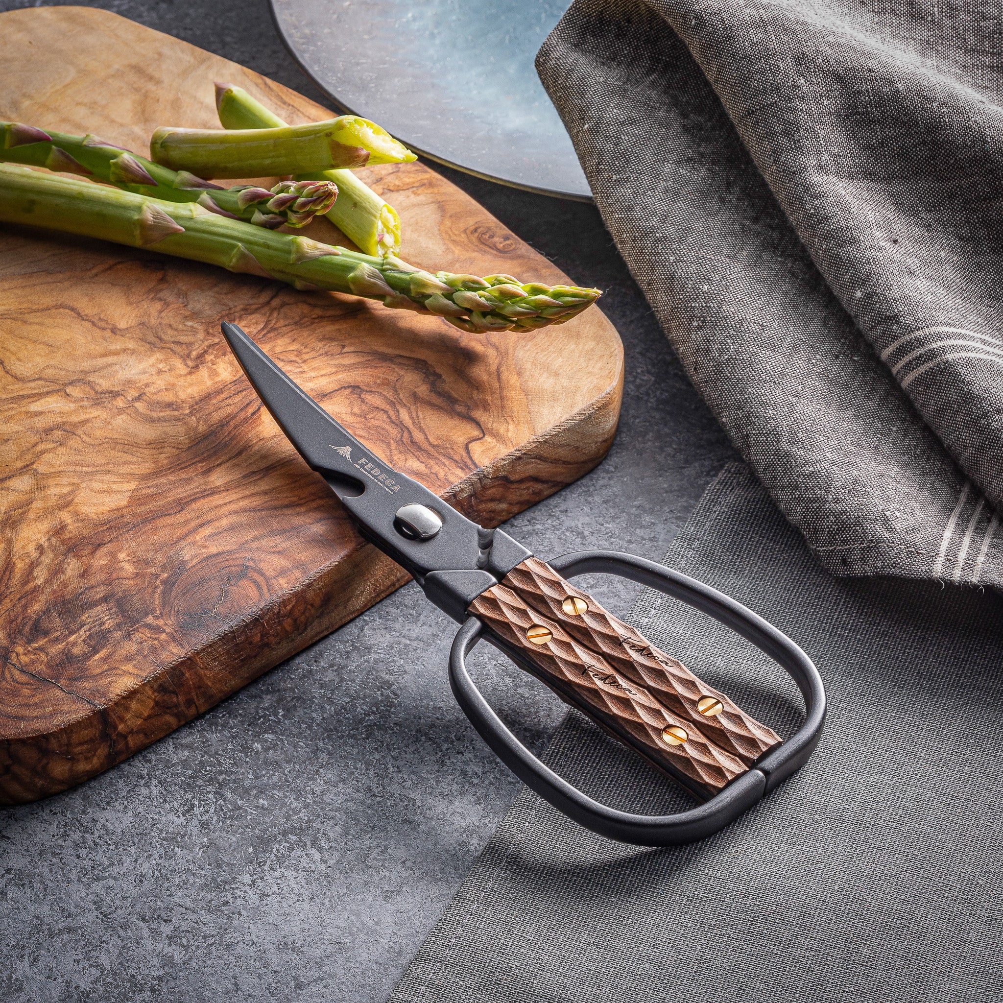 FEDECA キッチンハサミ 名栗ブラウン 13,200円