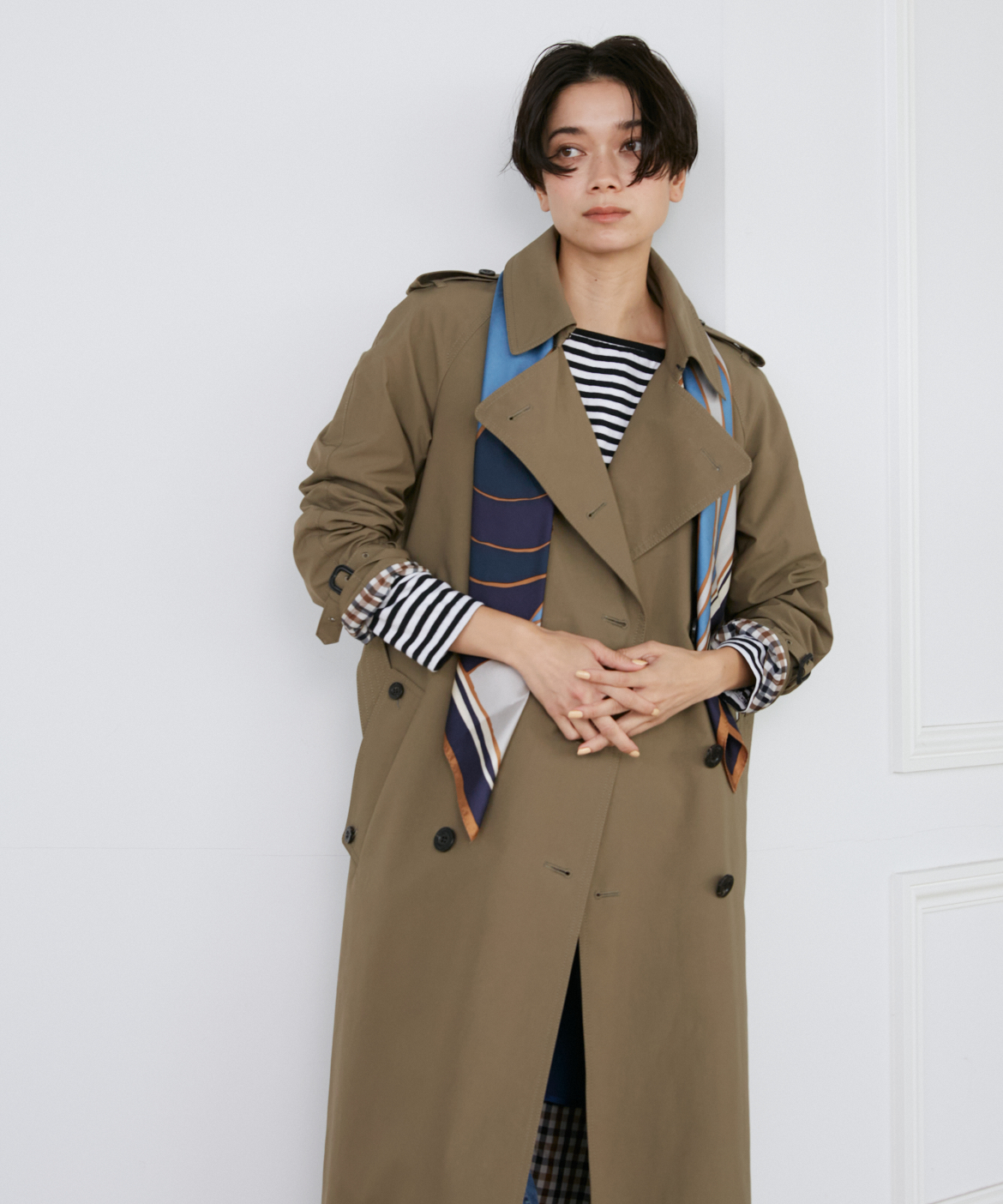 別注トレンチコート《Aquascutum》｜INED（イネド）｜フランドル