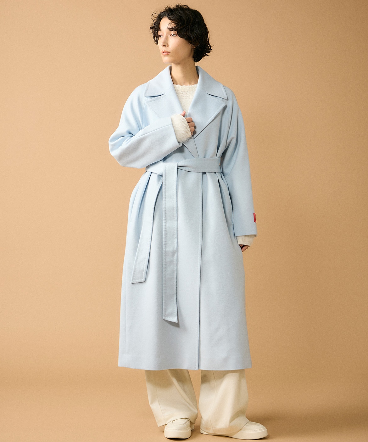 CONTESSA》カシミヤラグランラップコート《PIACENZA》｜INED（イネド