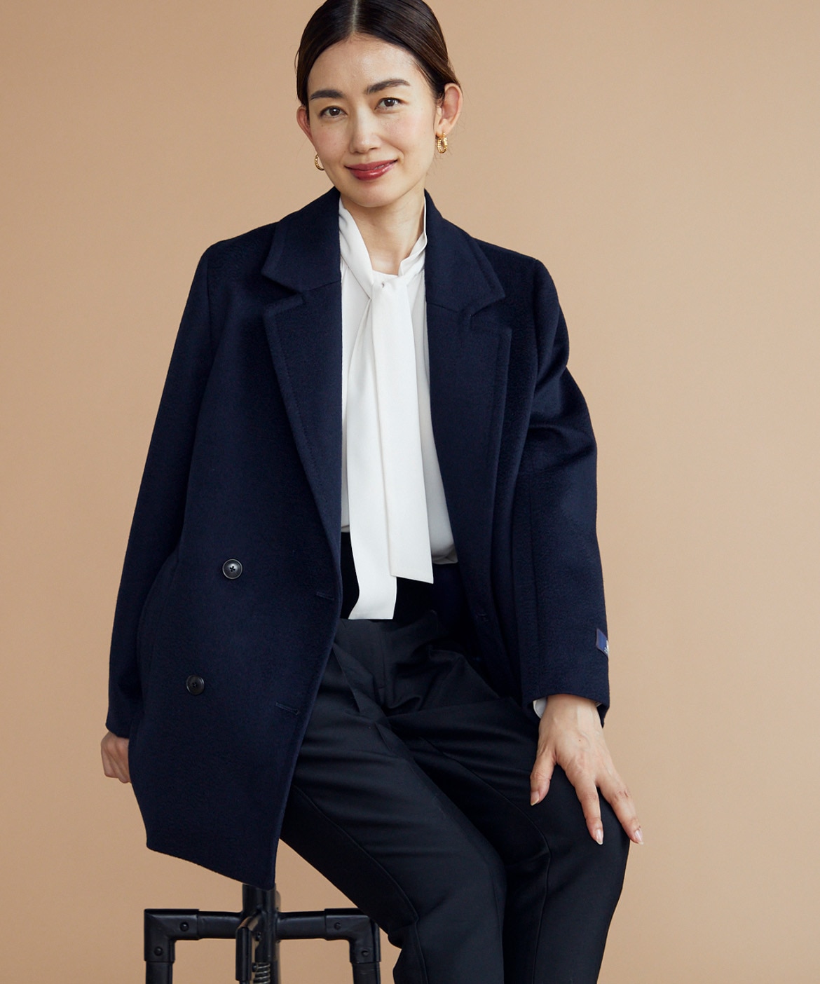 CONTESSA》カシミヤショートコート《COLOMBO》｜INED（イネド