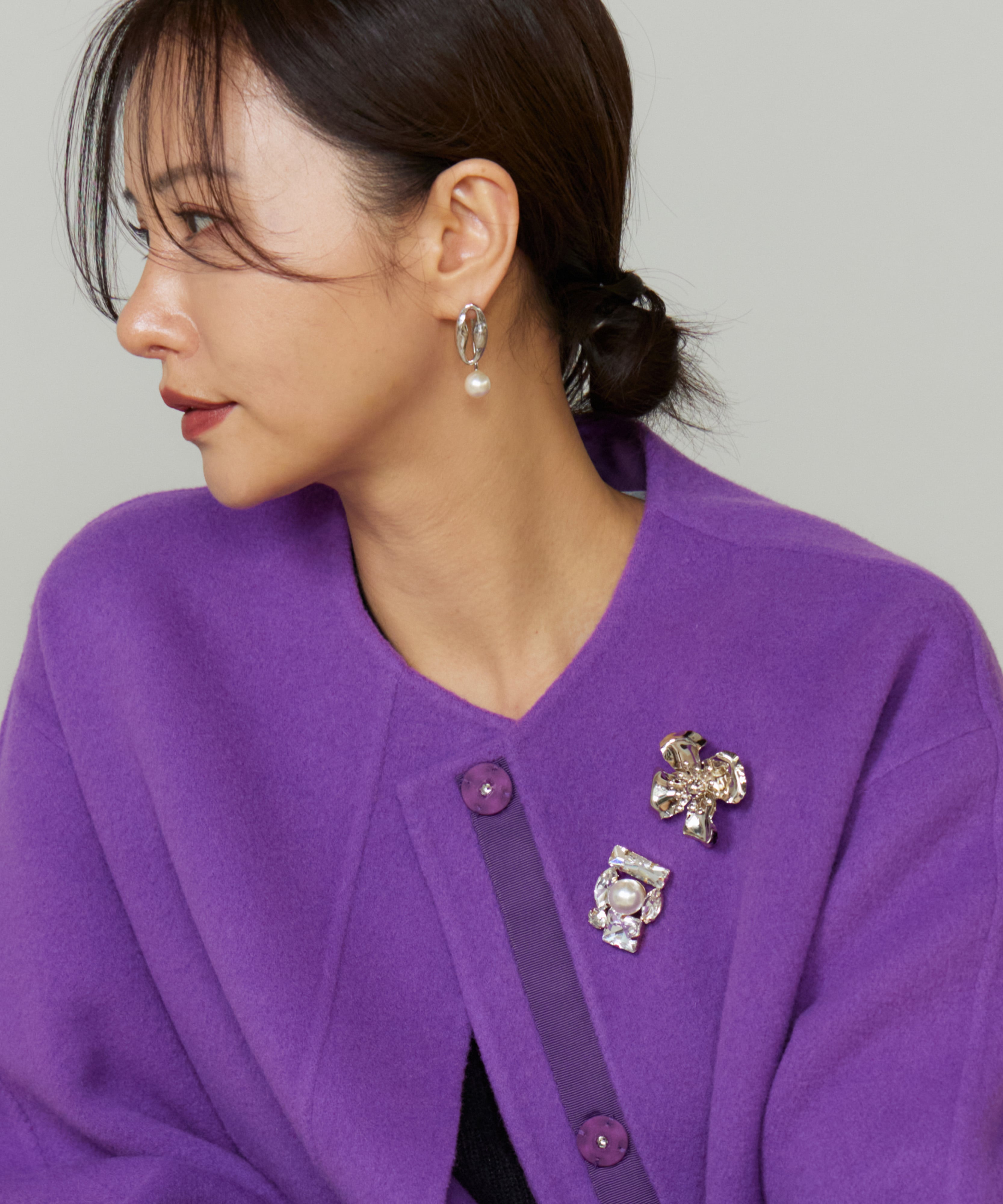 フラワーブローチ ｜Le Souk（ルスーク）｜フランドル（FLANDRE