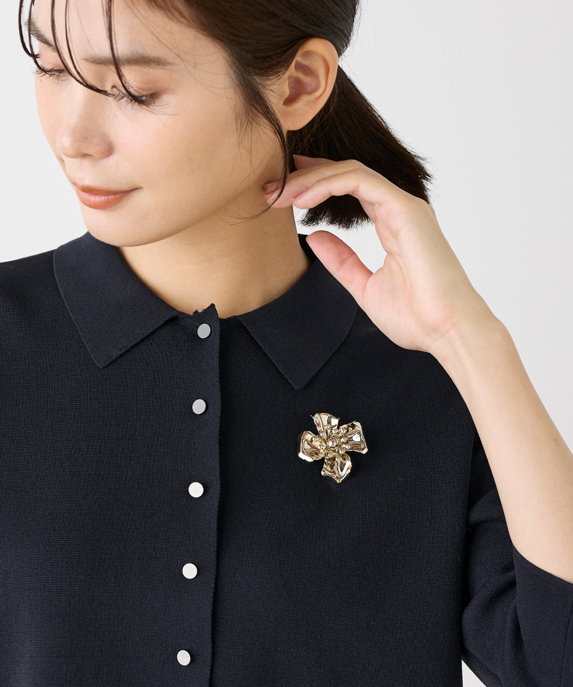 フラワーブローチ ｜Le Souk（ルスーク）｜フランドル（FLANDRE