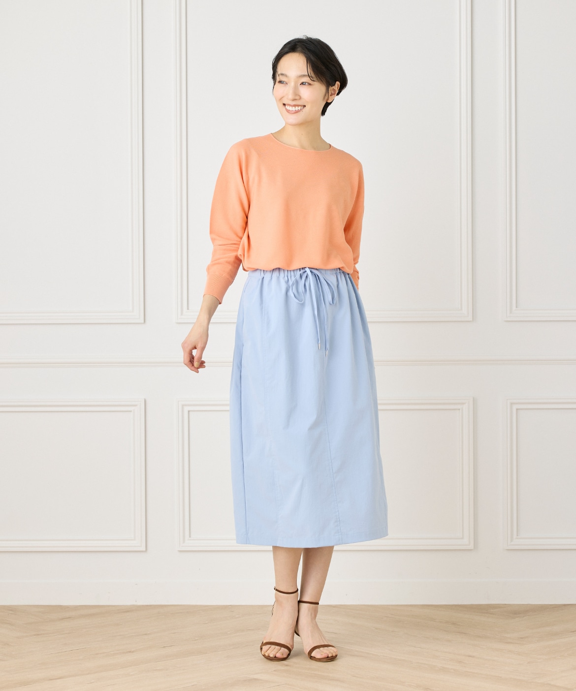 ホールガーメントクルーネックニット《Cuoo》｜DAY by DAY It's