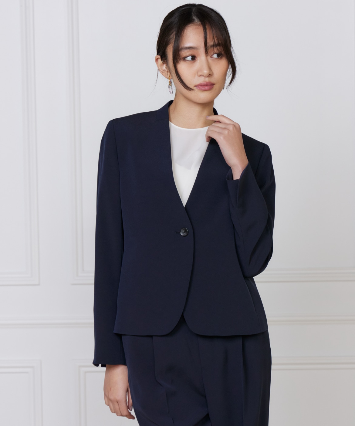 カラーレスジャケット｜INED（イネド）｜フランドル（FLANDRE）オンライン