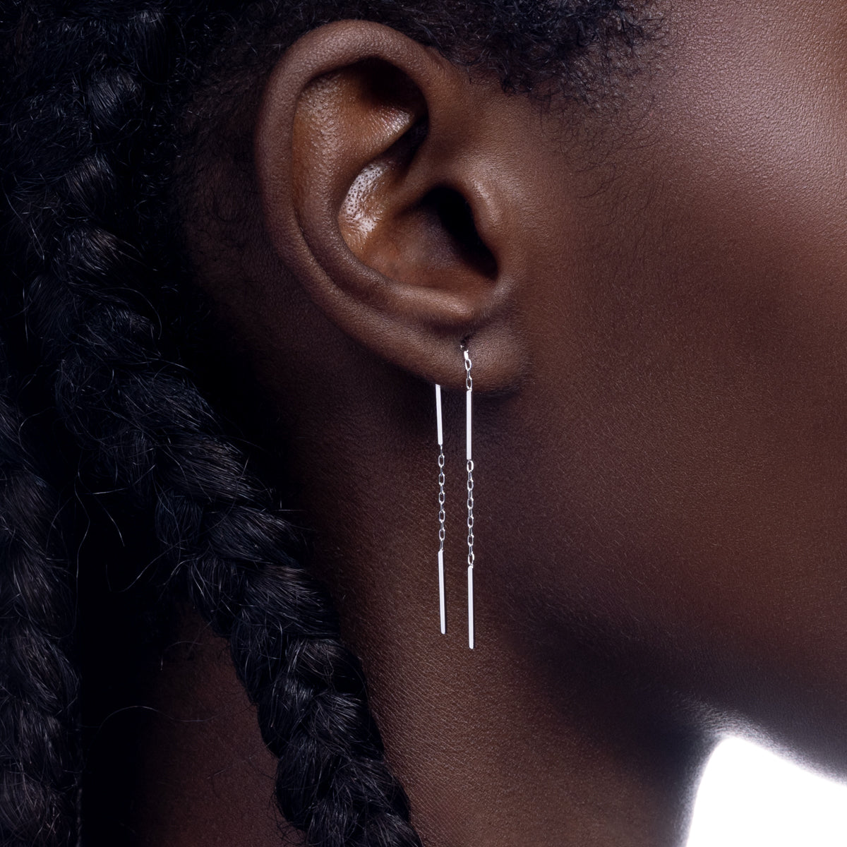 ALL ABOUT BASICS トグルチェーン ピアス