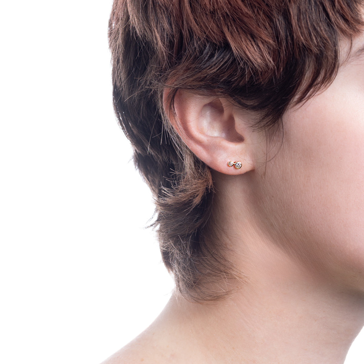 DROSERA ダイヤモンド スタッド ピアス