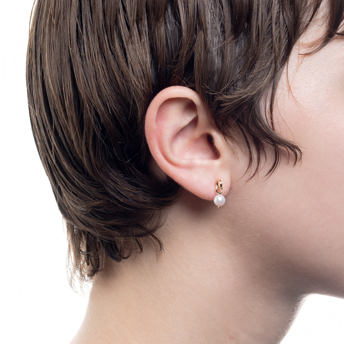 Mini BELUGA アコヤパール ピアス
