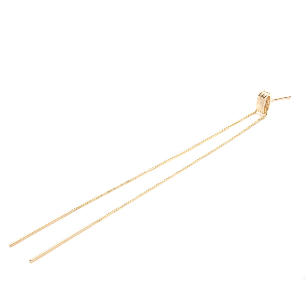 CONTORTIONIST チェーン ピアス L サイズ