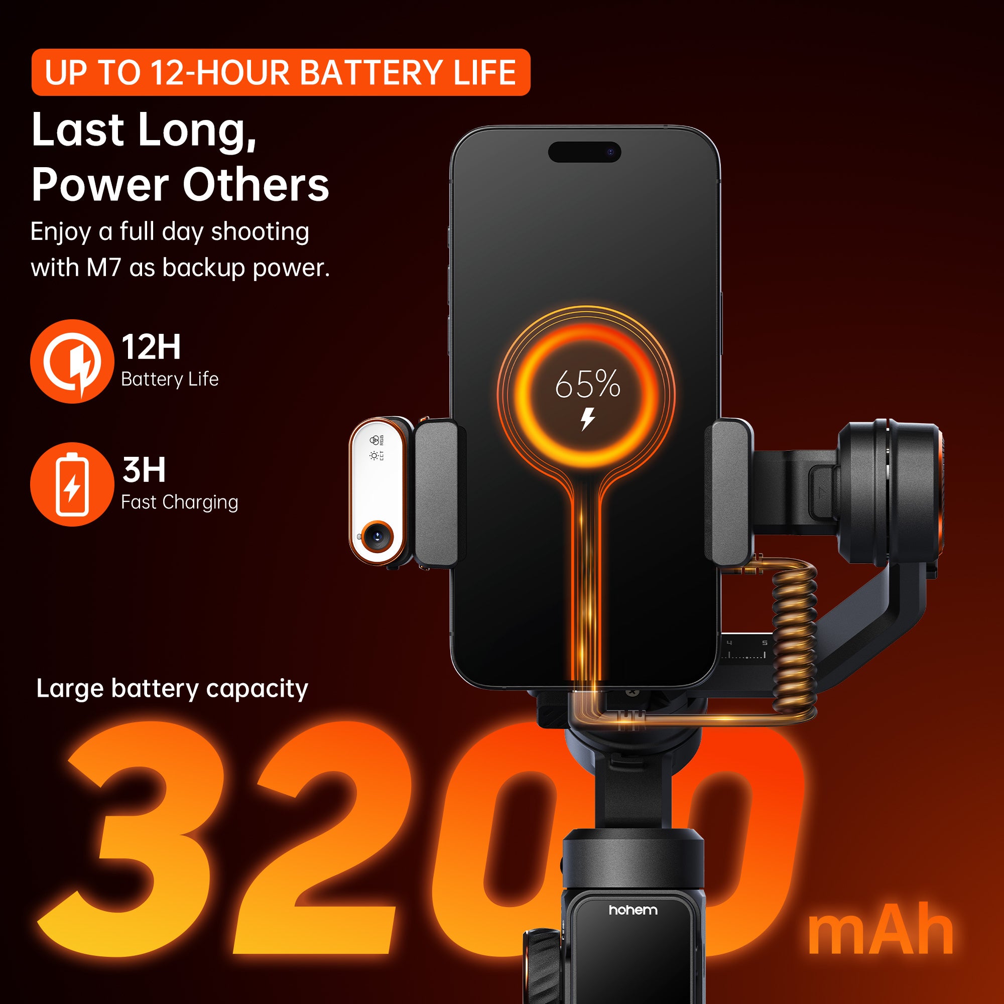 Hohem iSteady M7 phone gimbal Creator Kit
