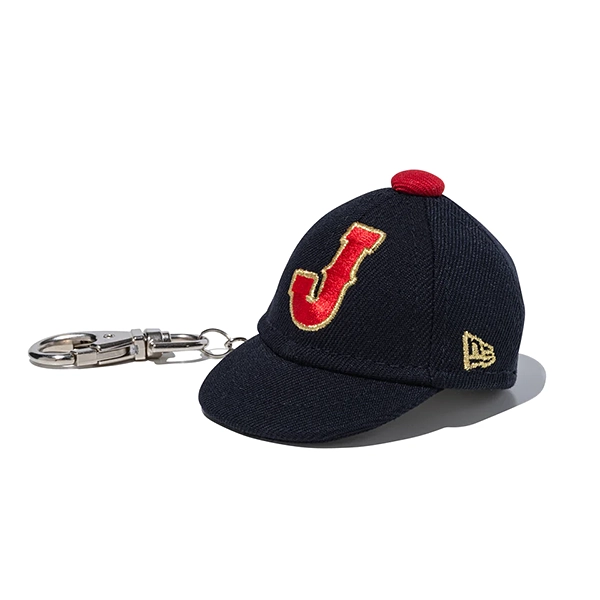 NEW ERA CAP KEYHOLDER J LOGO (ネイビー)(白): 野球｜【公式】J