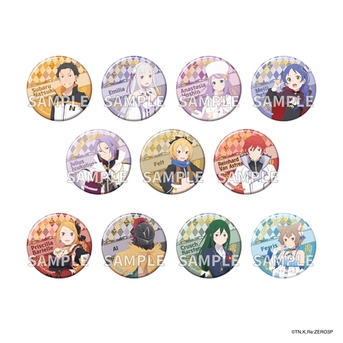 Re:ゼロから始める異世界生活」3rd season トレーディングきらきら缶