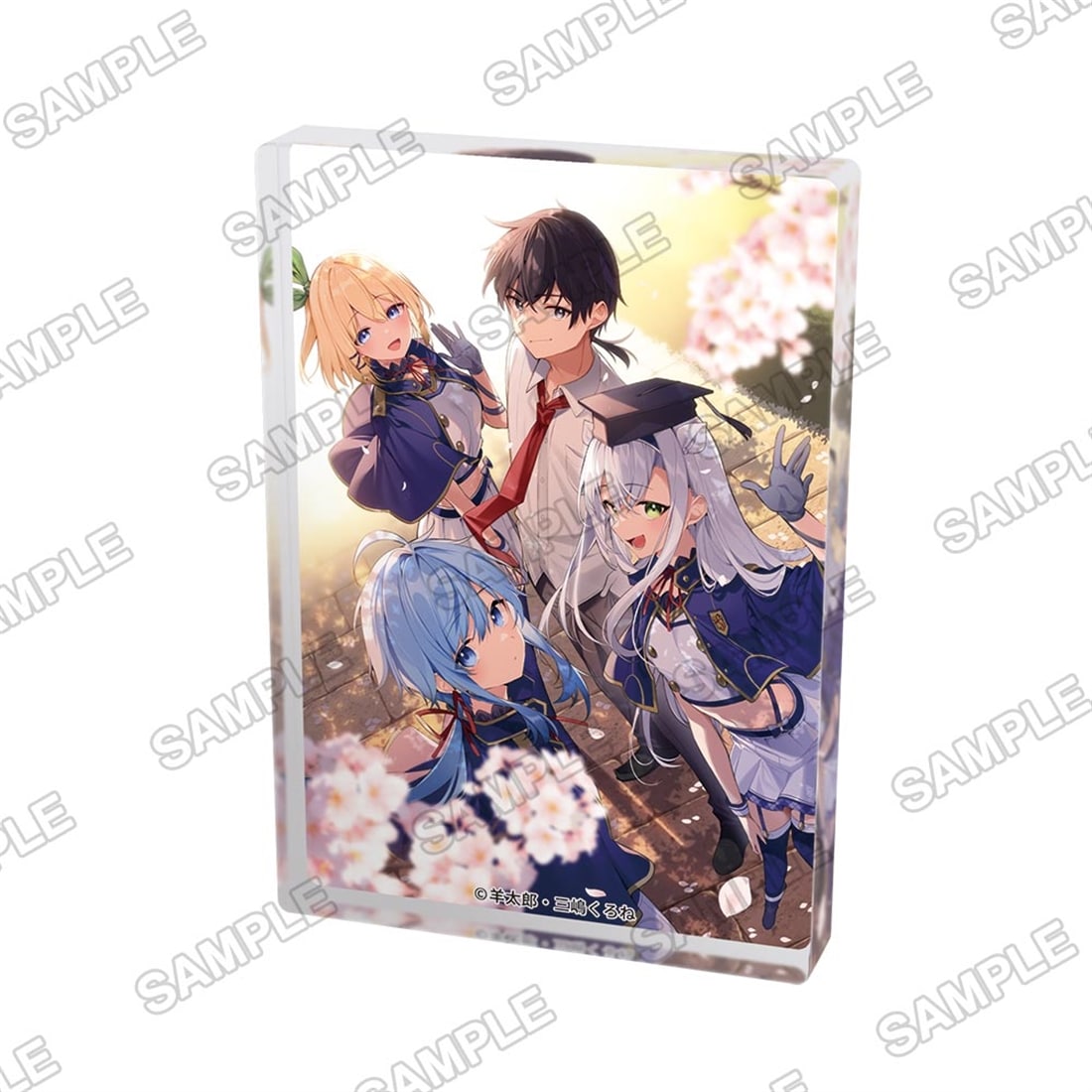 ライトノベル展2025 A7アクリルブロック ロクでなし魔術講師と禁忌教典