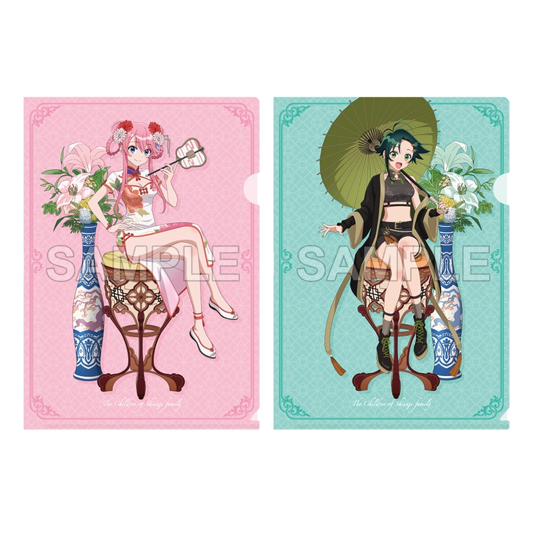 タマ 紫雲寺家の子供たち クリアファイル チャイナ ウェディング タマ