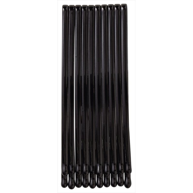 ブラックスリットデザインヘアピン多量セット ブラックスリット