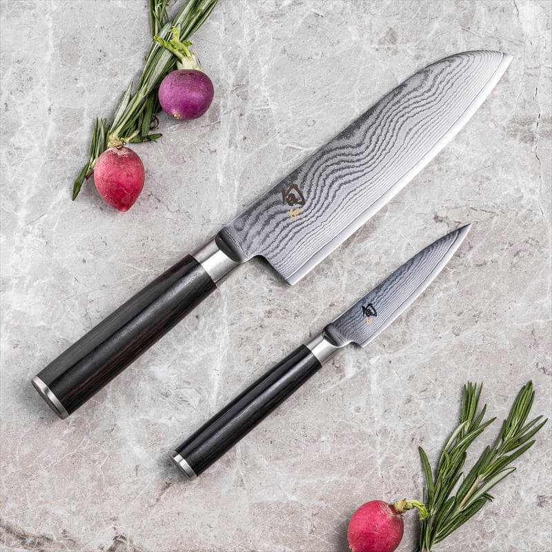 旬Classic 2本セット (三徳、ペティ90mm): キッチン用品｜貝印公式