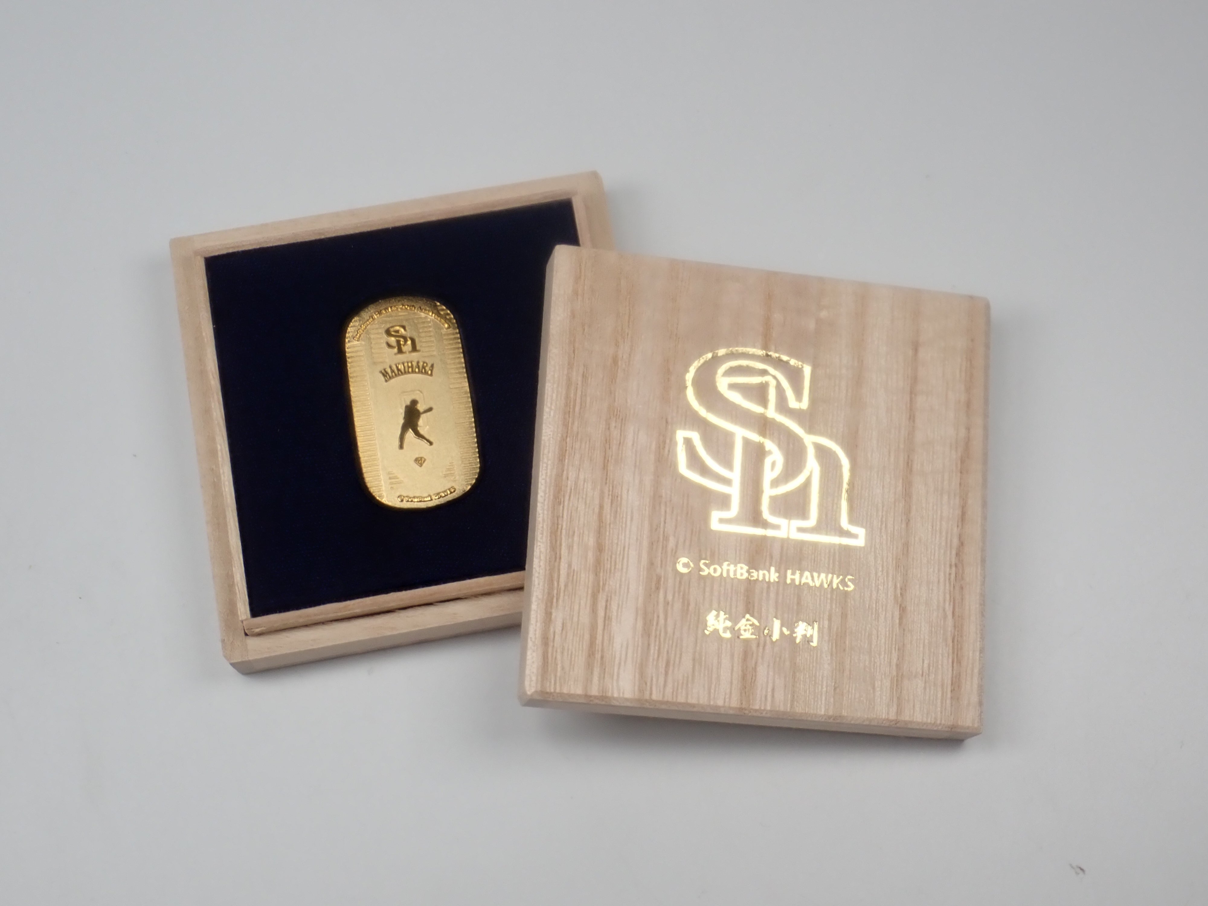 最終販売》ソフトバンクホークス誕生20周年記念「純金小判」 （10g