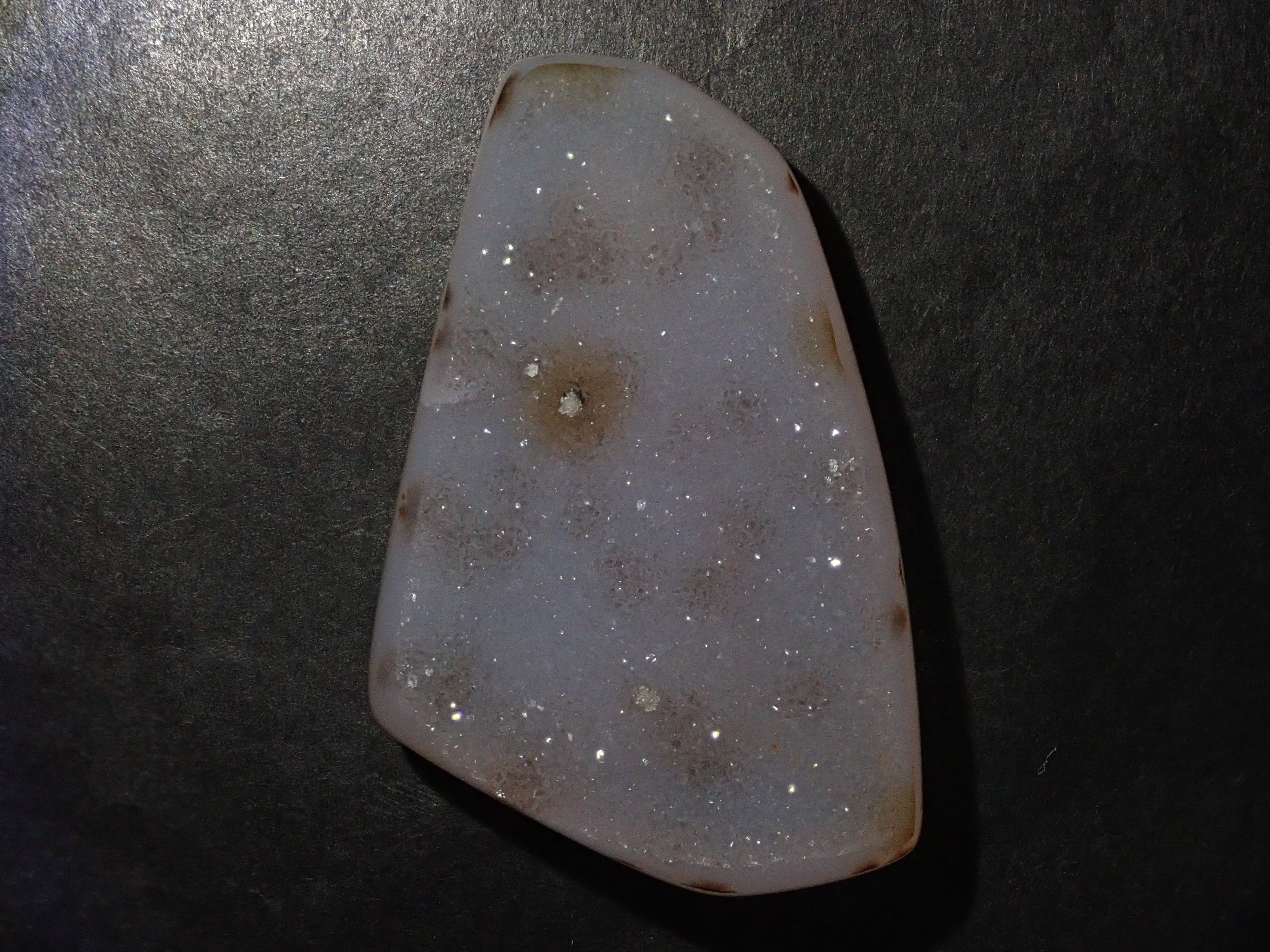 アゲート 64.882ctルース（ドゥルージーアゲート）