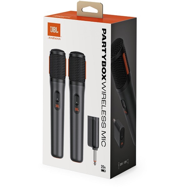 JBL PARTYBOX WIRELESS MIC バッテリー内蔵 2.4GHz ワイヤレスマイク 2