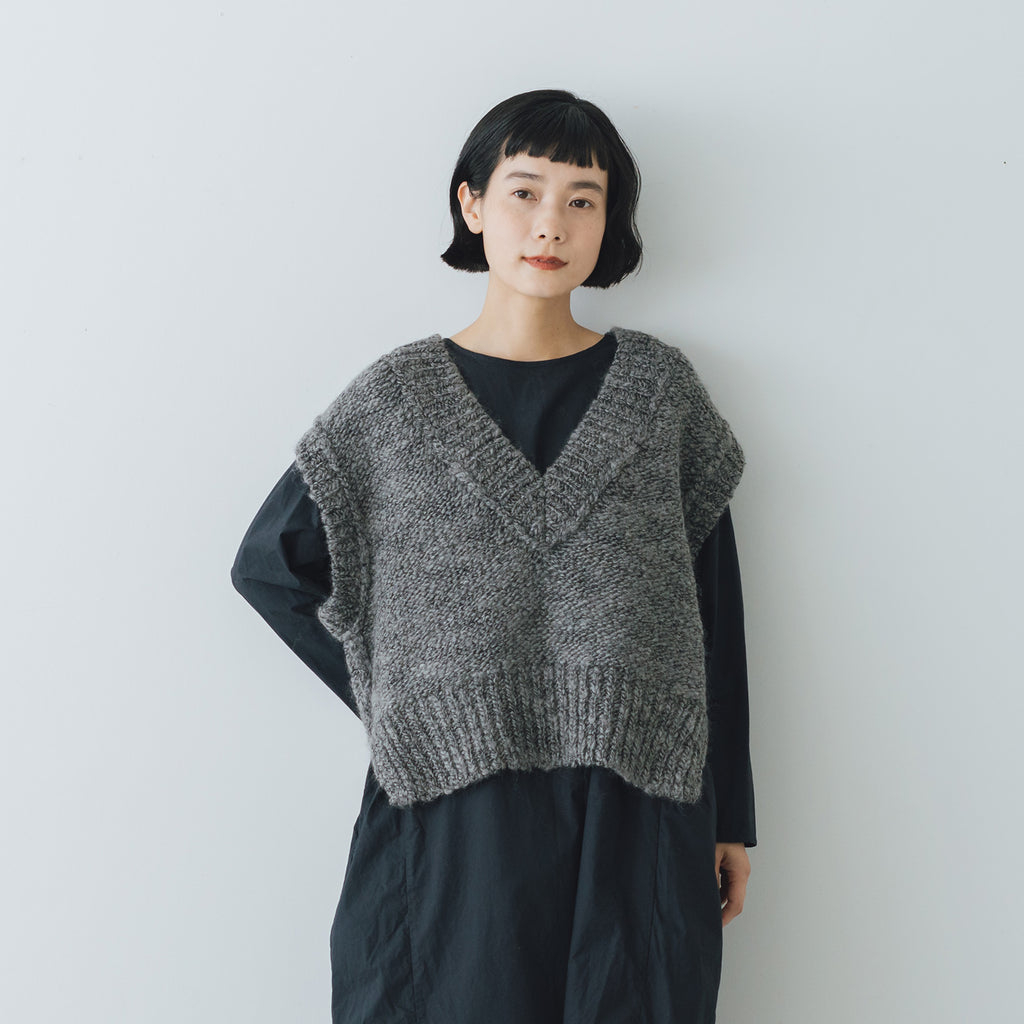 comm. arch. ハンドフレームド チャンキーベスト ｜くらすこと公式