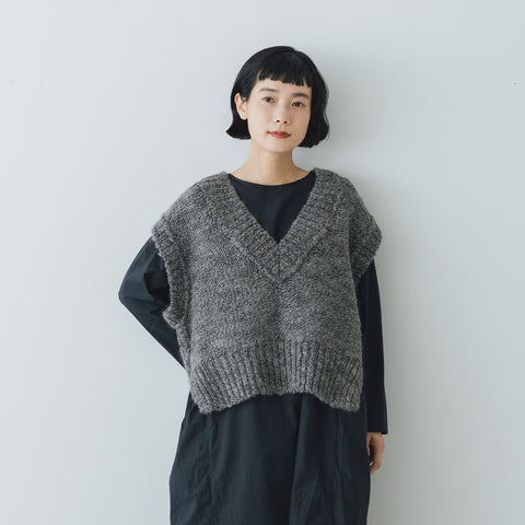 comm. arch. ハンドフレームド チャンキーベスト ｜くらすこと公式