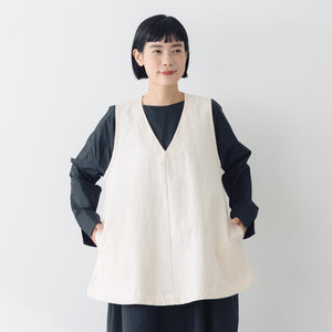 Yoli Cotton vest ｜くらすこと公式オンラインストア