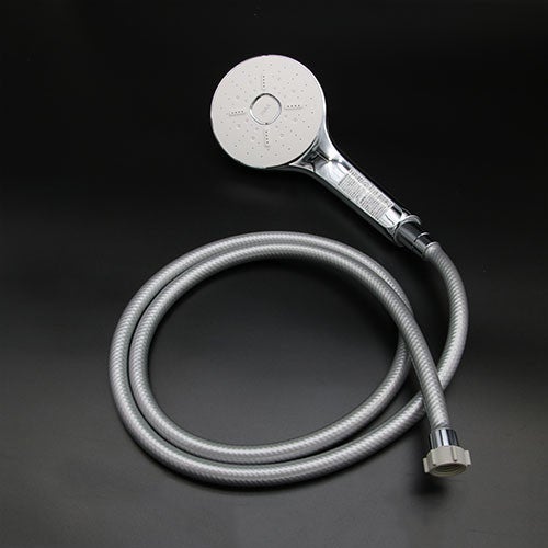 LIXIL・INAX エコアクアシャワーSPA〈メタル調-ホワイト〉 [BF-SM6BG