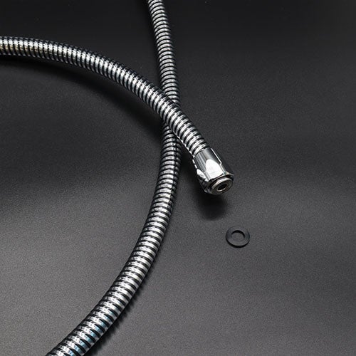 LIXIL・INAX スイッチ付エコアクアシャワーSPA〈メタル調-ブラック