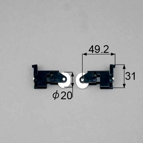 LIXIL・トステム 網戸戸車（左右セット） 網戸部品[BPJT156DL×1