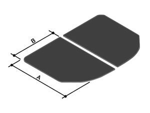 LIXIL・INAX 薄型保温組フタ 浴室部品 [YFK-1510B(2)-D4/K] brdp