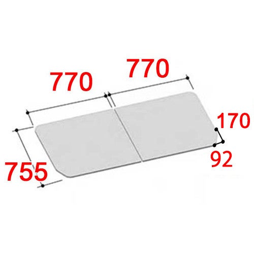 LIXIL・INAX 組フタ 浴室部品 [YFK-1576B(4)-D] brdp - LIXILストア