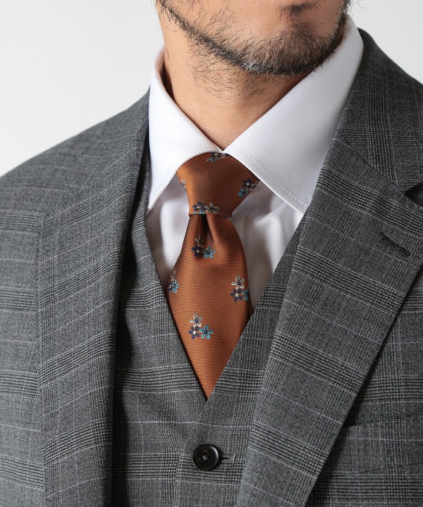 TIE YOUR TIE(タイユアタイ)】フィレンツェフローラル柄ネクタイ