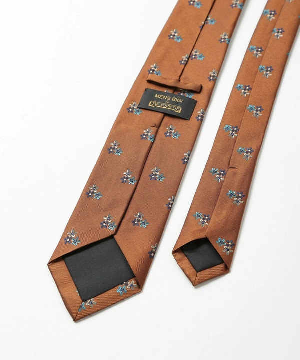 TIE YOUR TIE(タイユアタイ)】フィレンツェフローラル柄ネクタイ