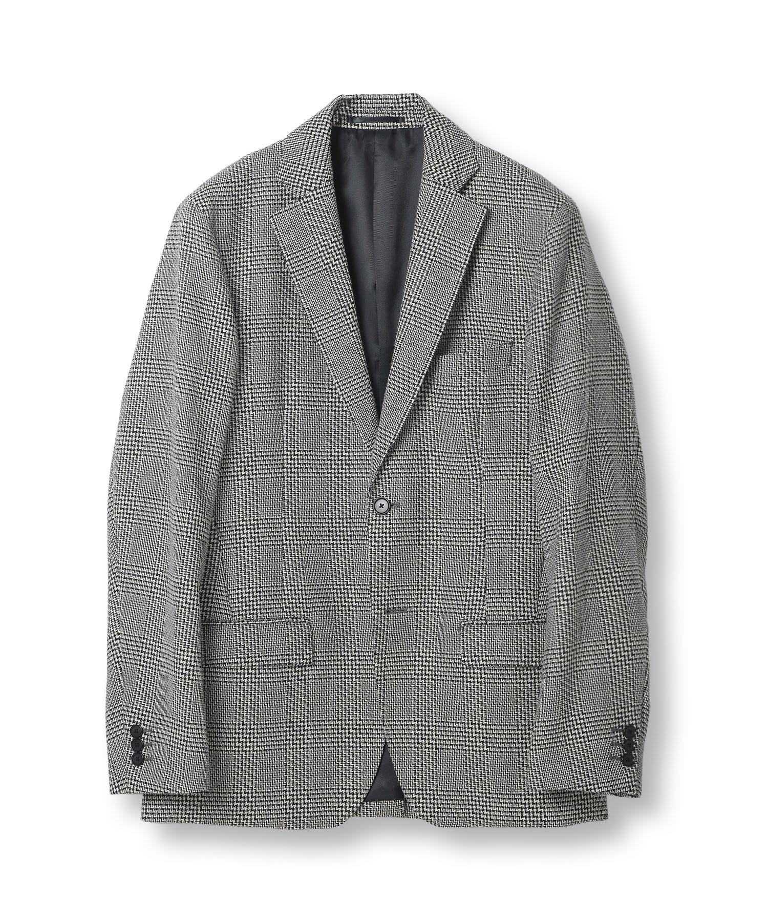 ウール変形グレンチェックジャケット｜メンズファッション通販 MEN'S