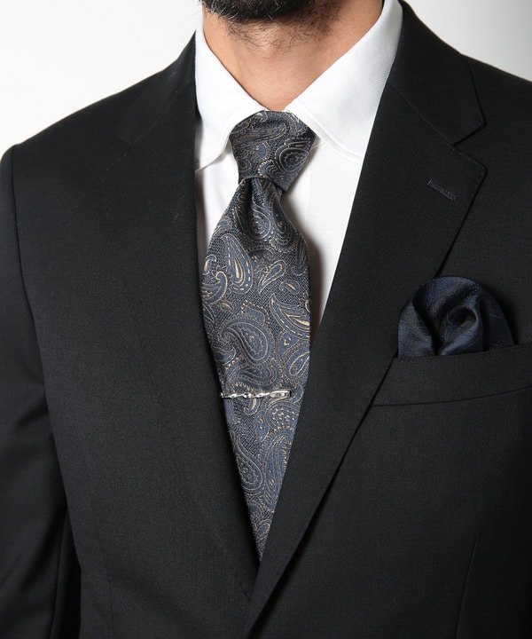 TIE YOUR TIE(タイユアタイ)】ペイズリー柄シルクネクタイ｜メンズ