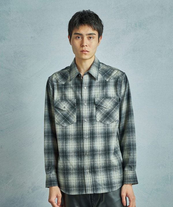 PENDLETON/ペンドルトン】別注オンブレチェックシャツ｜メンズ