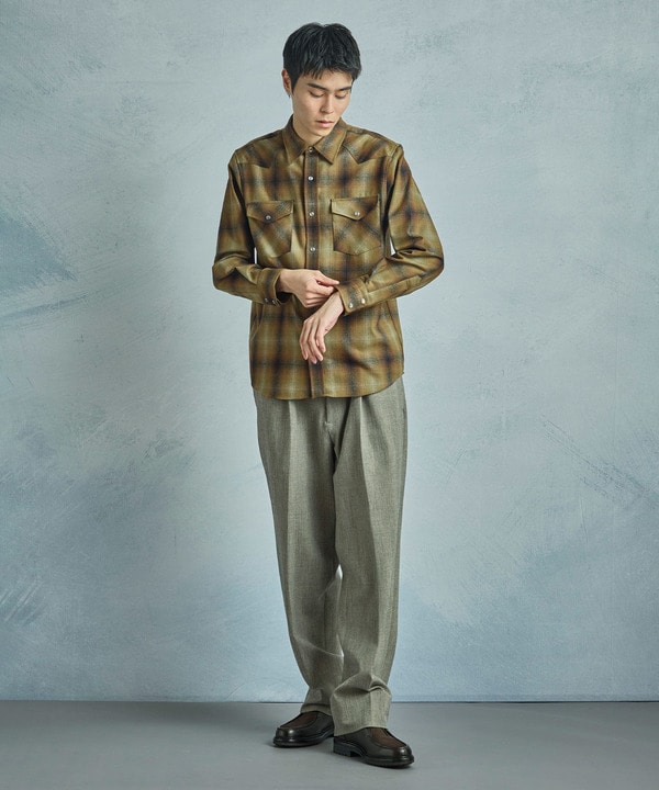 PENDLETON/ペンドルトン】別注オンブレチェックシャツ｜メンズ