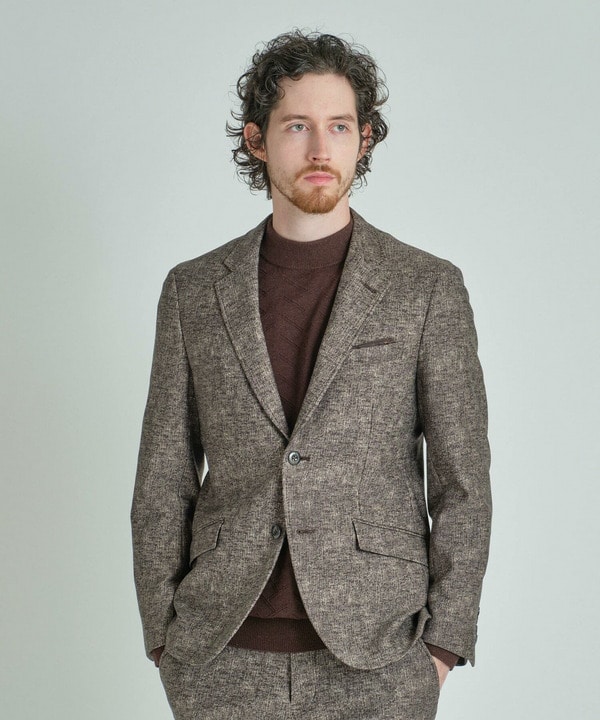 ACTIVE TAILOR/アクティブテイラー】ヒートパフォーマーツイード調