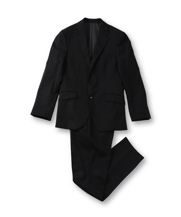 サージ綾ブラック無地スーツ｜メンズファッション通販 MEN'S BIGI