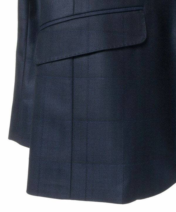 ブライト ウインドーペーンスーツセットアップ＜同素材ベストあり